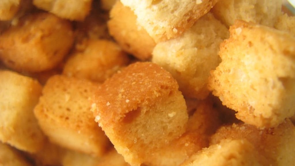 easy recipe to make croutons at home